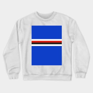 Sampdoria Retro Home Blue White Red Black Bars 1992 Crewneck Sweatshirt